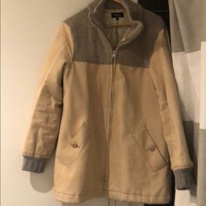 A.P.C. coat - cozy and cute!